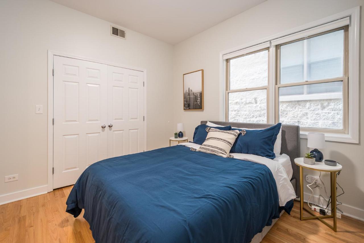 Vibrant And Modern 2-Bedroom Home Near Downtown Chicago Eksteriør billede